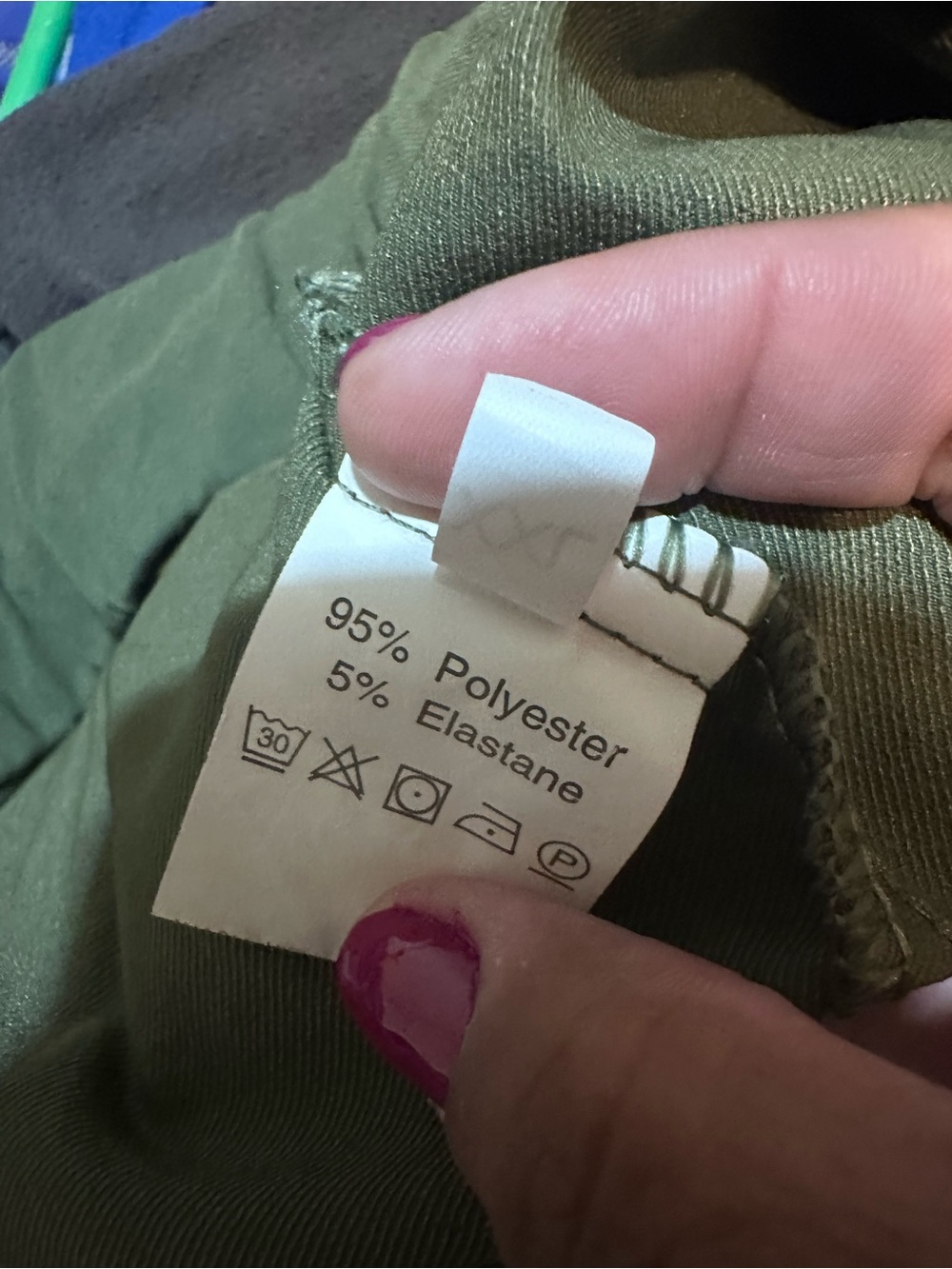 5-pack of cargo joggers. Black/khacki/olive green/grey/navy blue - Picture 4 of 5